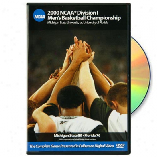 Michigan State Spartans Vs. Florida Gators 2000 Ncaa Division I Men's Basjetball Championship Game Dvd