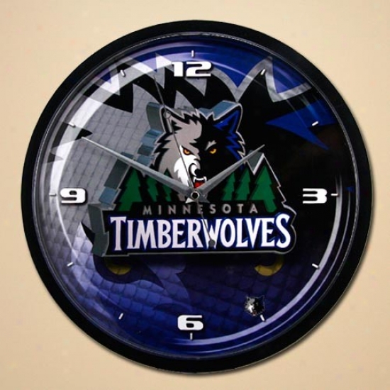 Minnesota Timberwolves 12'' Wall Clock