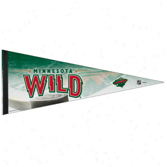 Minnesota Wild 12'' X 30'' Premium Pennant