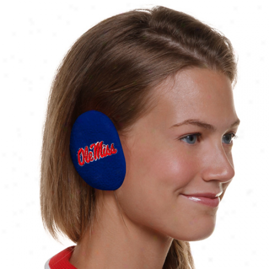 Mississippi Rebels Bandless Fleece Ear Warmers