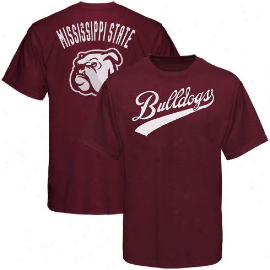 Mississippi State Bulldogs Maroon Blender T-shirt