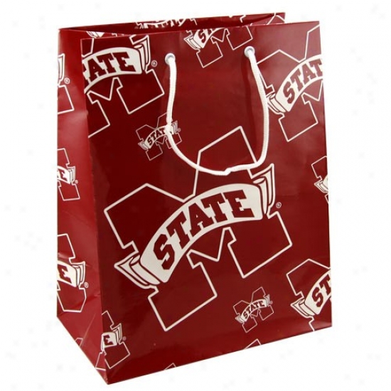 Mississippi State Bulldogs Team Logo Gift Bag