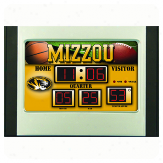 Missouri Tigers Led Scoreboard Alarm Clock