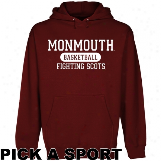 Monmouth College Fighting Scots Custom Sport Pullover Hoodie - Red