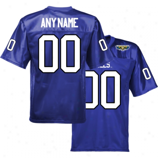 Morehead Commonwealth Eagoes Personalized Football Jersey - Royal Blue