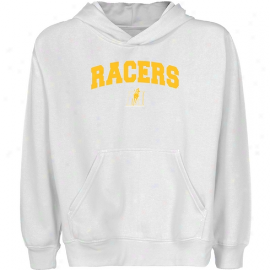 Murray State Racers Young men White Logo Arch Pullover Hoody