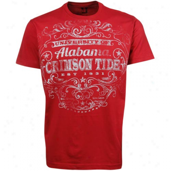 My U Alabama Crimson Tide Famous Vintage T-shirt - Crimson