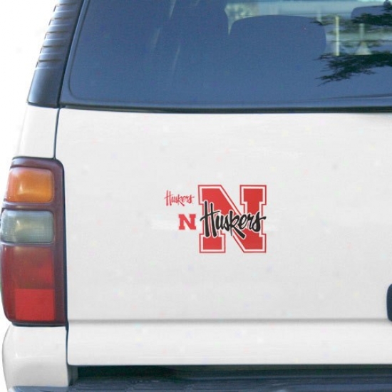 Nebraska Cornhuskers 3-pack Car Magnet Set