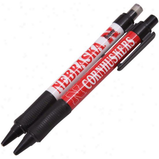 Nebraska Cornhuskers Mechanical Pencil & Retractable Pen