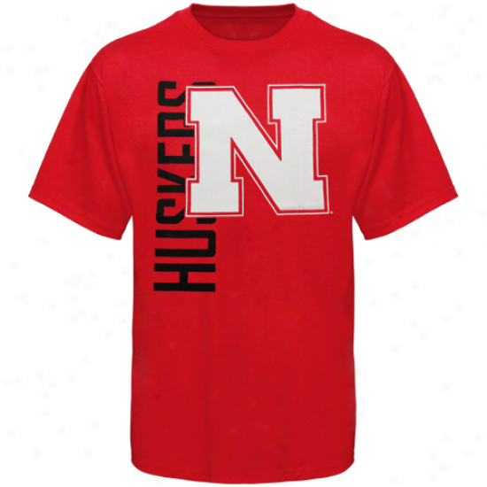 Nebraska Cornhuskers Youth Go Large T-shirt - Scarlet