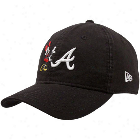 New Era Atlanta Bravse Youth Girls Minnie Essentials Adjustable Hat