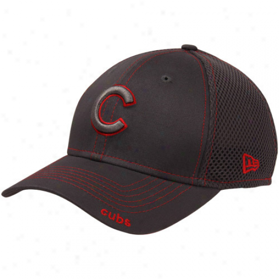 Recent Epoch Chicago Cubs Neo 39thirty Stretch Fit Cardinal's office - Graphite