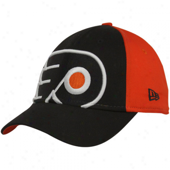 New Ea Philadelphia Flyers Preschool Black-orange Mascot Up Adjustable Hat