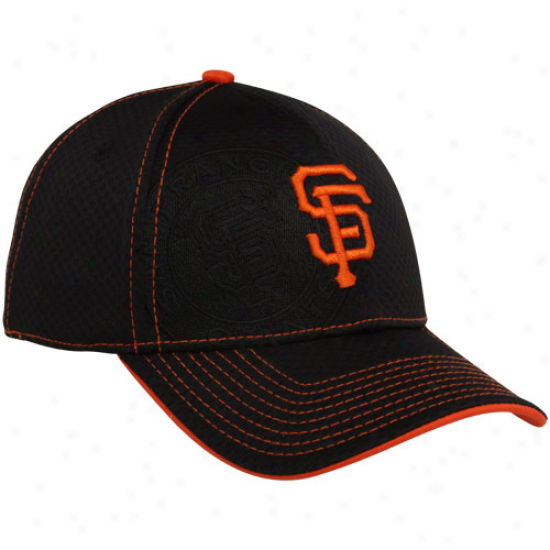 New Era San Francisco Giants Black Our Name Acl 39thirty Flex Hat