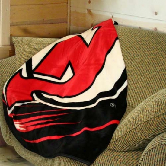 New Jersey Devils 50 X60 Robin Good-fellow Plush Throw Blanket