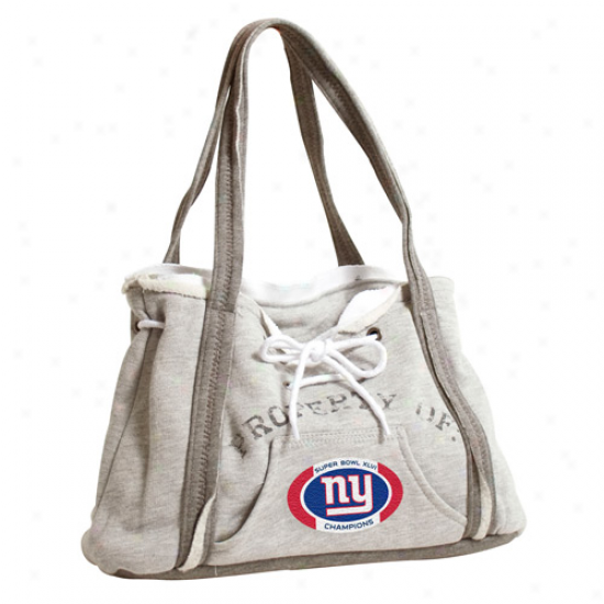 New York Giants Super Bowl Xlvi Champions Ladies Hoodie Purse