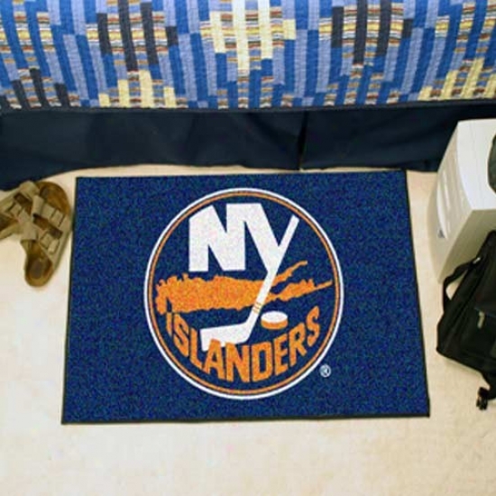 "new York Islanders 19"" X 29"" Navy Blue Logo Startter Mat"