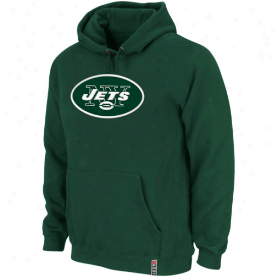 New York Jets Green Classic Heavyweight Iii Pullover Hoodie Sweatshirt