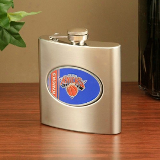 New York Knicks Stainless Steel Flask