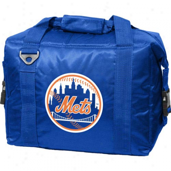 New York Mets Royal Blue Embroidered 12-pack Cooller