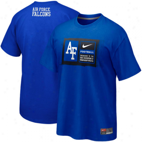 Nike Appearance Force Falcons Team Issue T-shirt - Royal Blue