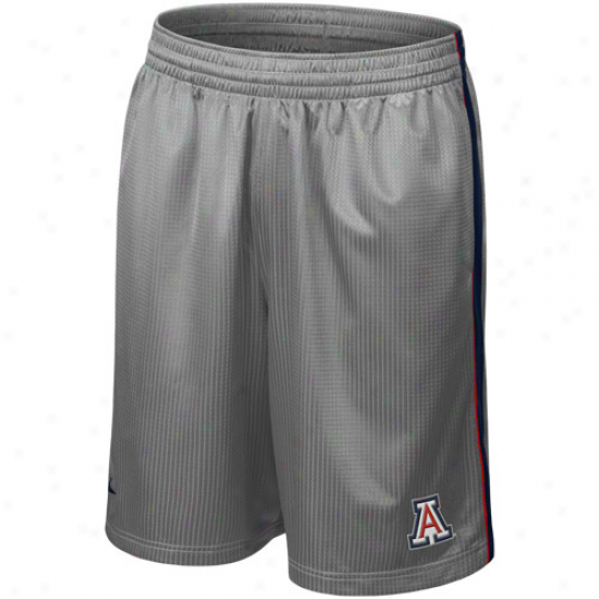 Nike Arizona Wildcats Gray Layup Basketball Shorts