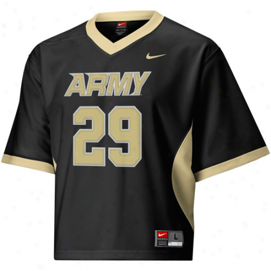 Nike Army Wicked Knights #29 Replixa Lacrosse Jersey - Black