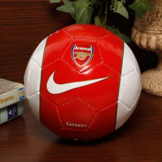 Nike Arsenal  Red-white Skills Soccer Ball