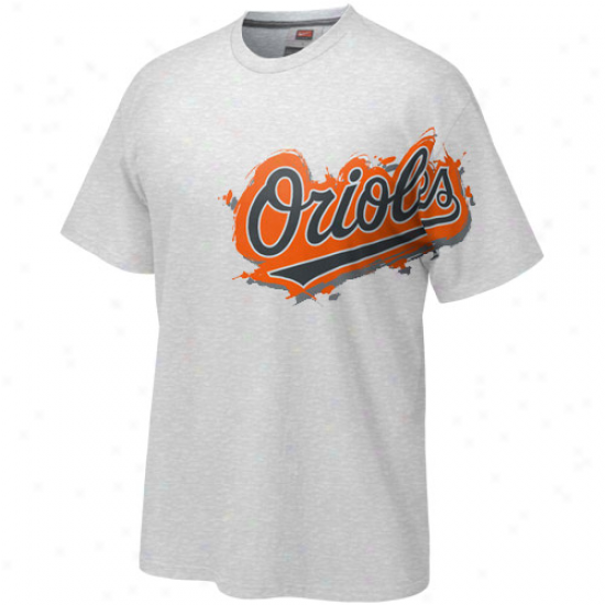 Nike Baltimore Orioles Soui T-shirt - Ash