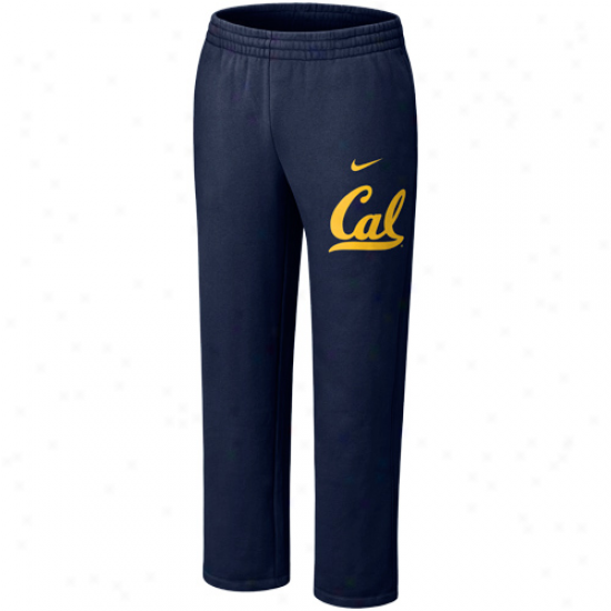 Nike Cal Bears Navy Blue Classic Fleece Pants