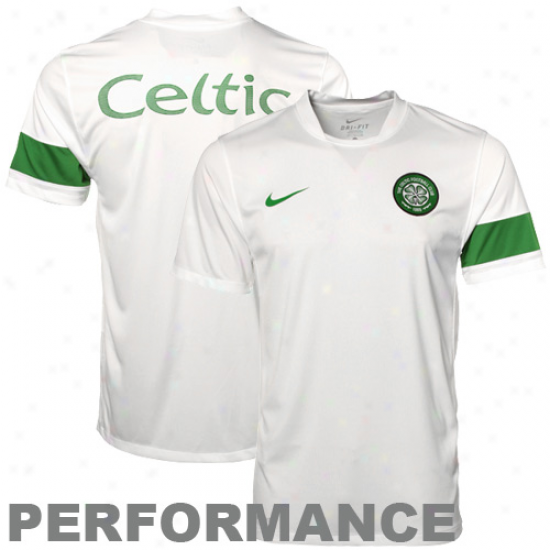 Nike Celtic White Pre-match Performance T-shirt