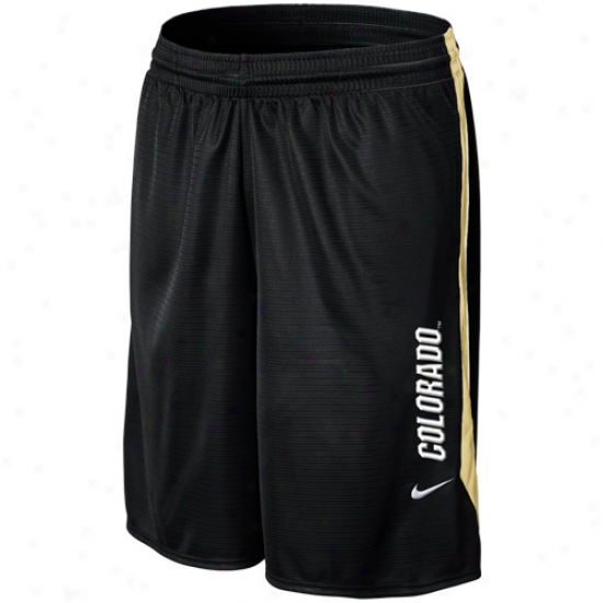 Nike Colorado Buffaloes Classic Mesh Shorts - Black