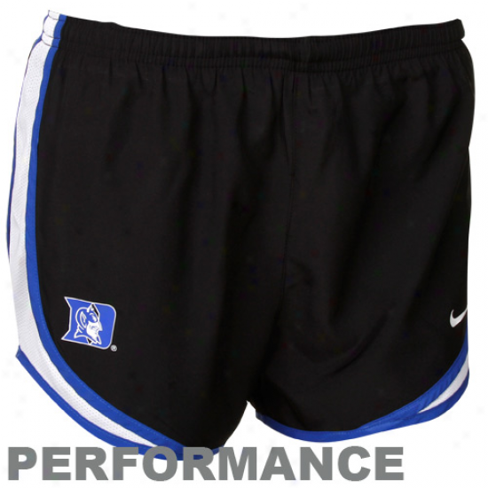 Nike Duke Blue Devils Ladies Duke Blue Tempo Performance Shorts