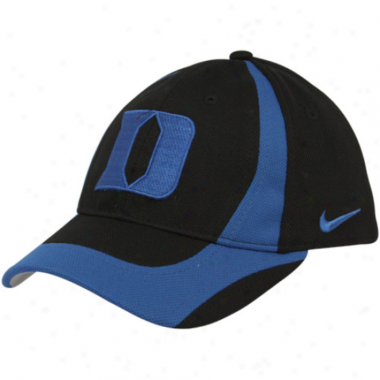 Nike Duke Blue Devils Young men Black-duke Blue Team Flex Hat