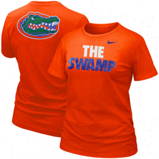 Nike Florida Gatord Ladies The Swamp T-shirt - Orange