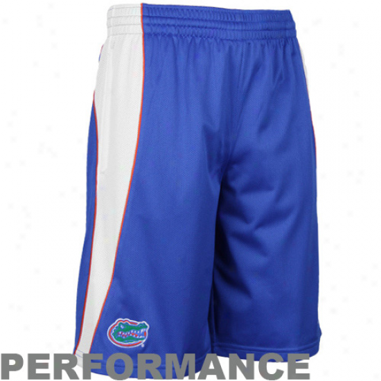 Nike Florida Gators Royal Blue Replica Lacrosse Performanec Shorts