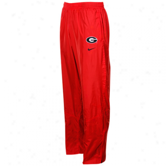 Nike Georgia Bulldogs Red Classic Wind Pants