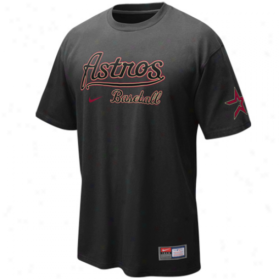 Nike Houston Astros Actions T-shirt - Graphite