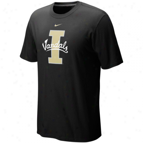 Nike Idaho Vandals First-rate work  Logo T-shirt - Black