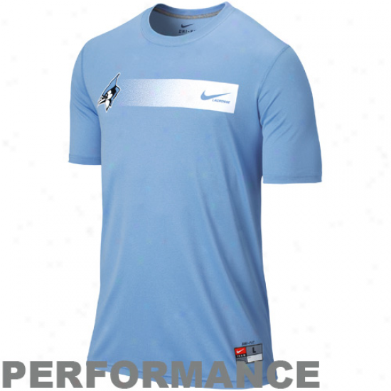 Nike Johns Hopkins Blue Jays Lacrosse Legend Performance T-shirt - Light Blue