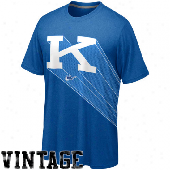 Nike Kentucky Wilcdats Beacon Logo Vault T-shirt - Royal Blue