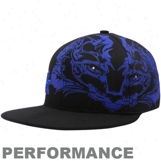 Nike Kentucky Wildcats Black Aerographic Performance Swoosh Flex Hat