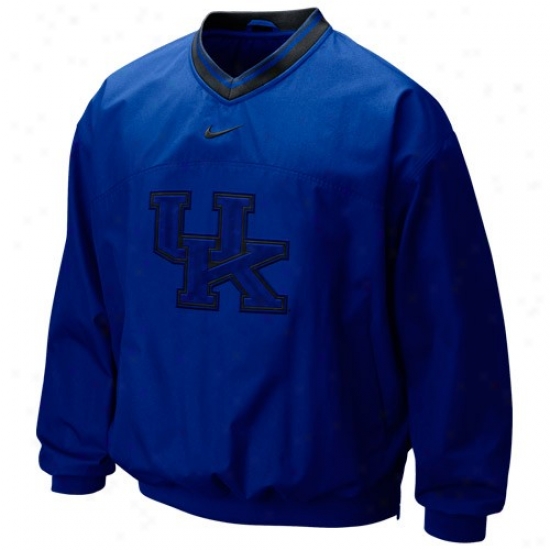 Nike Kentucky Wildcats Royal Blue Classic Seasonal Windshirt