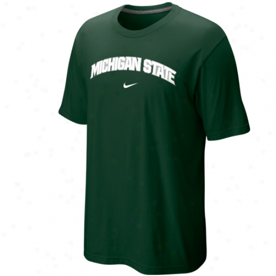 Nike Michigan State Spartans Arch T-shirt - Green