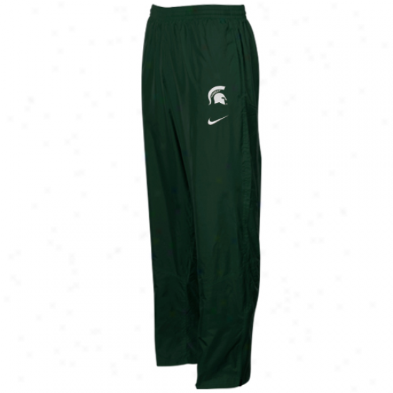 Nike Michigan State Spartans Green Classic Wind Pants