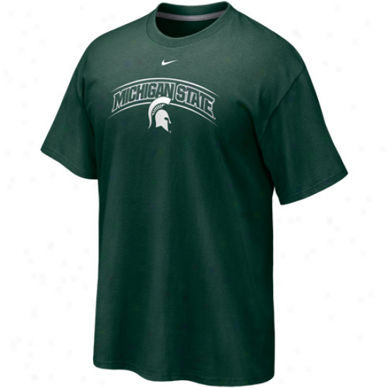 Nike Michigan State Spartans Green Midterm T-shirt