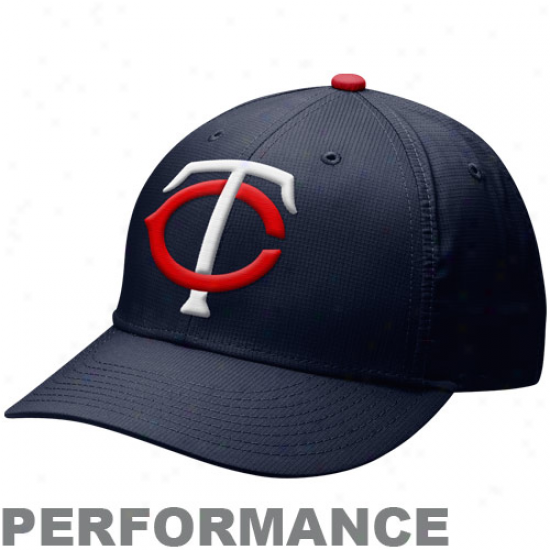 Nike Minnesota Twins Practice Ii Performance Hat - Navy Blue