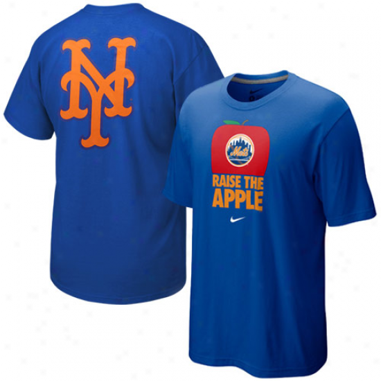 Nike New York Me5s Royal Blue Local T-shirt