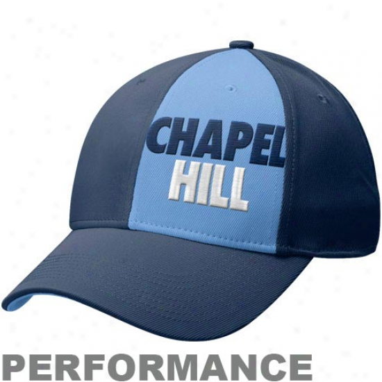 Nike North Carolina Tar Heels (unc) Navy Blue Chapel Hill Legacy 91 Swoksh Performance Flex Hat