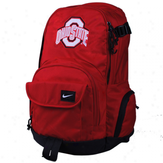 Nike Ohio State Buckeyes Scarlet Fundamentals Fullfare Backpack